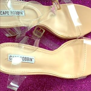 Fashion Nova Clear Heels